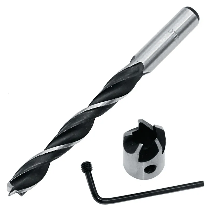 3mm-10mm Flutes HSS Countersink Drill Bit Set Reamer Woodworking Chamfer Drill Counterbore Hole Cutter Wood Screw Hole Drill Bit