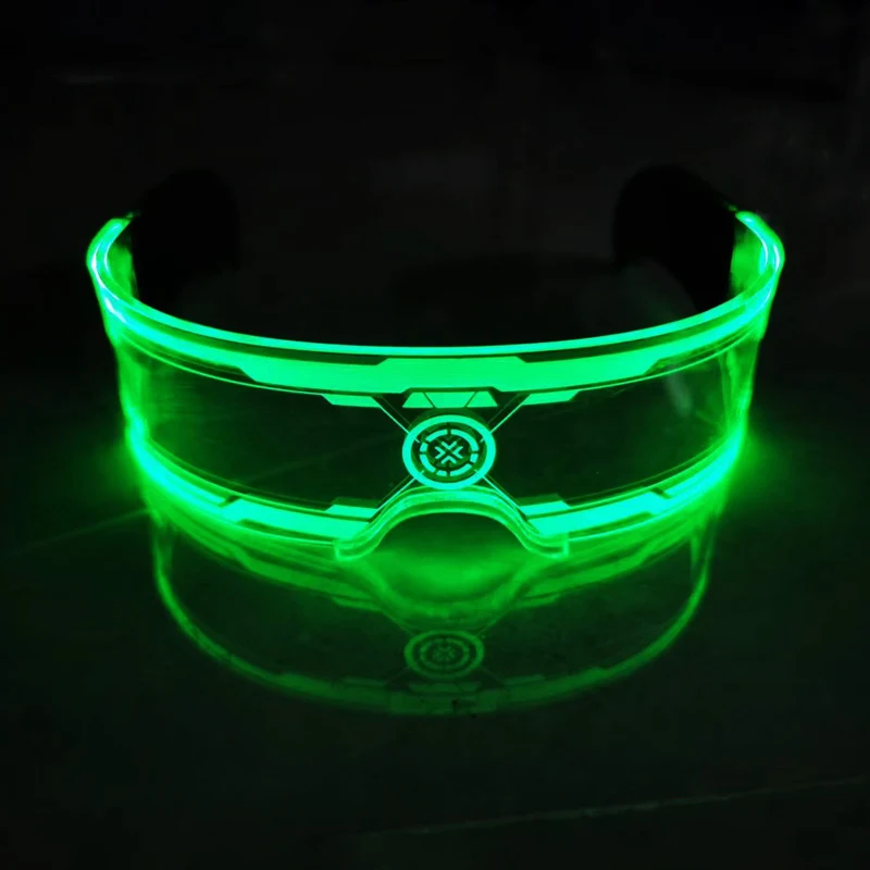 Top Fashion Apollo luminous led glasses creative party led light up sunglasses party supplies