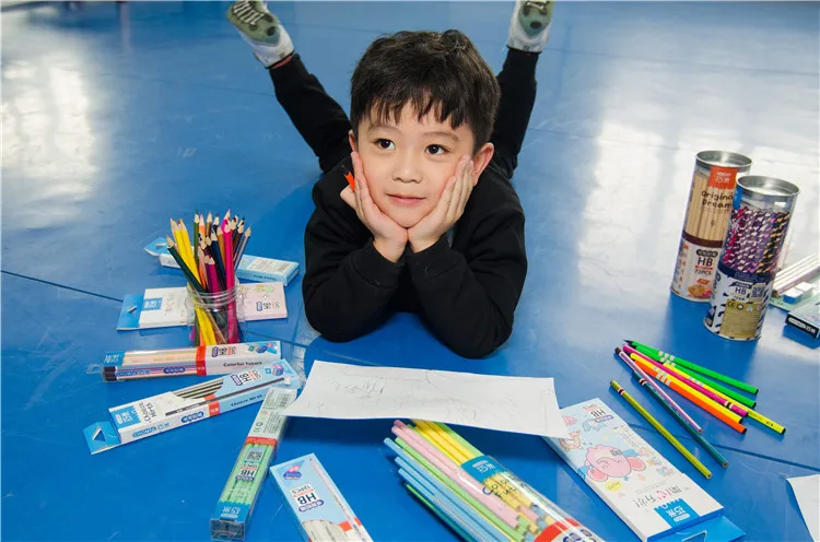 Natural end-cutted Wooden Graphite Pencils