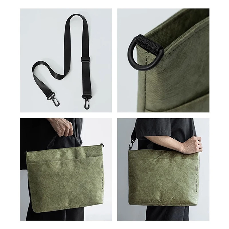 Dupont Paper computer Briefcase Bag Waterproof Office Laptop Bag Briefcase Business laptop case Computer bag