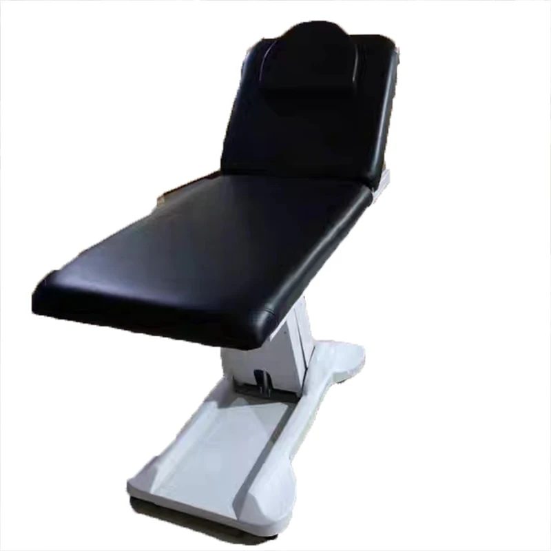 Yoocell Hot Selling Black Lash Bed Treatment Chair Electric Beauty Facial Bed Massage Table Bed With 3 Motors For Spa Salon