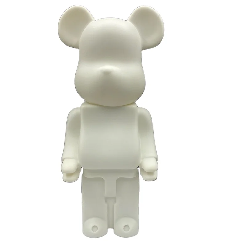 Custom Vinyl Toy Electroplate Bear Brick Model Doll Statue Toy Top Bearbrick Statue Arts Crafts & DIY Toys