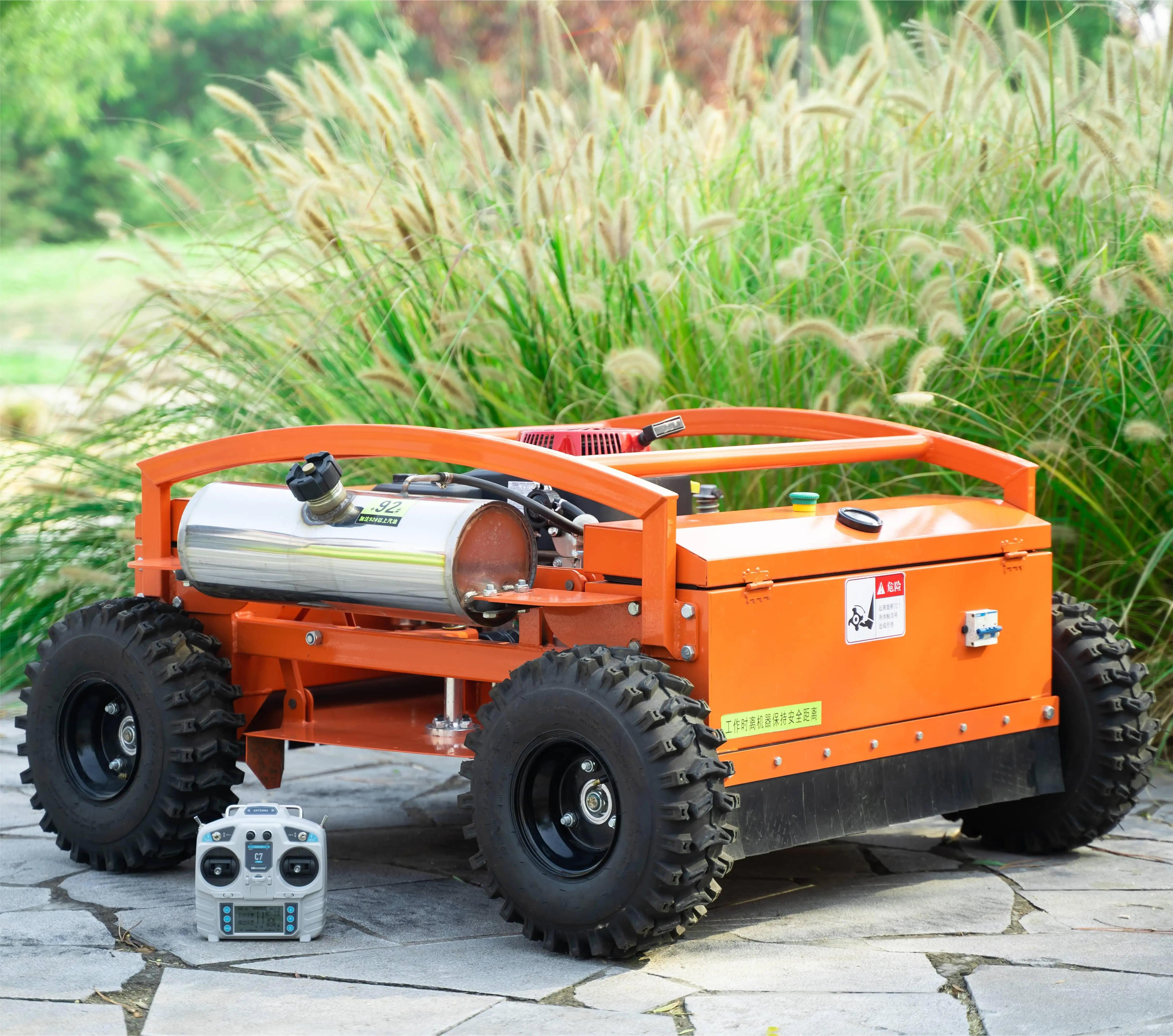 2024 new  MJYL Factory direct sales of the latest design high-power wheel-type multi-functional intelligent remote control lawn