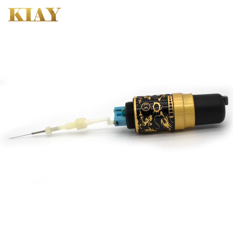 Top Quality and Hot Seller Dragon Permanent Makeup Tattoo Machine Kit Tattoo Gun Electric DC 5V = 1A with Box Stainless Steel