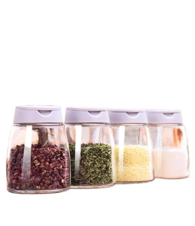 High quality food grade professional manufactures of kitchenware container glass seasoning bottle