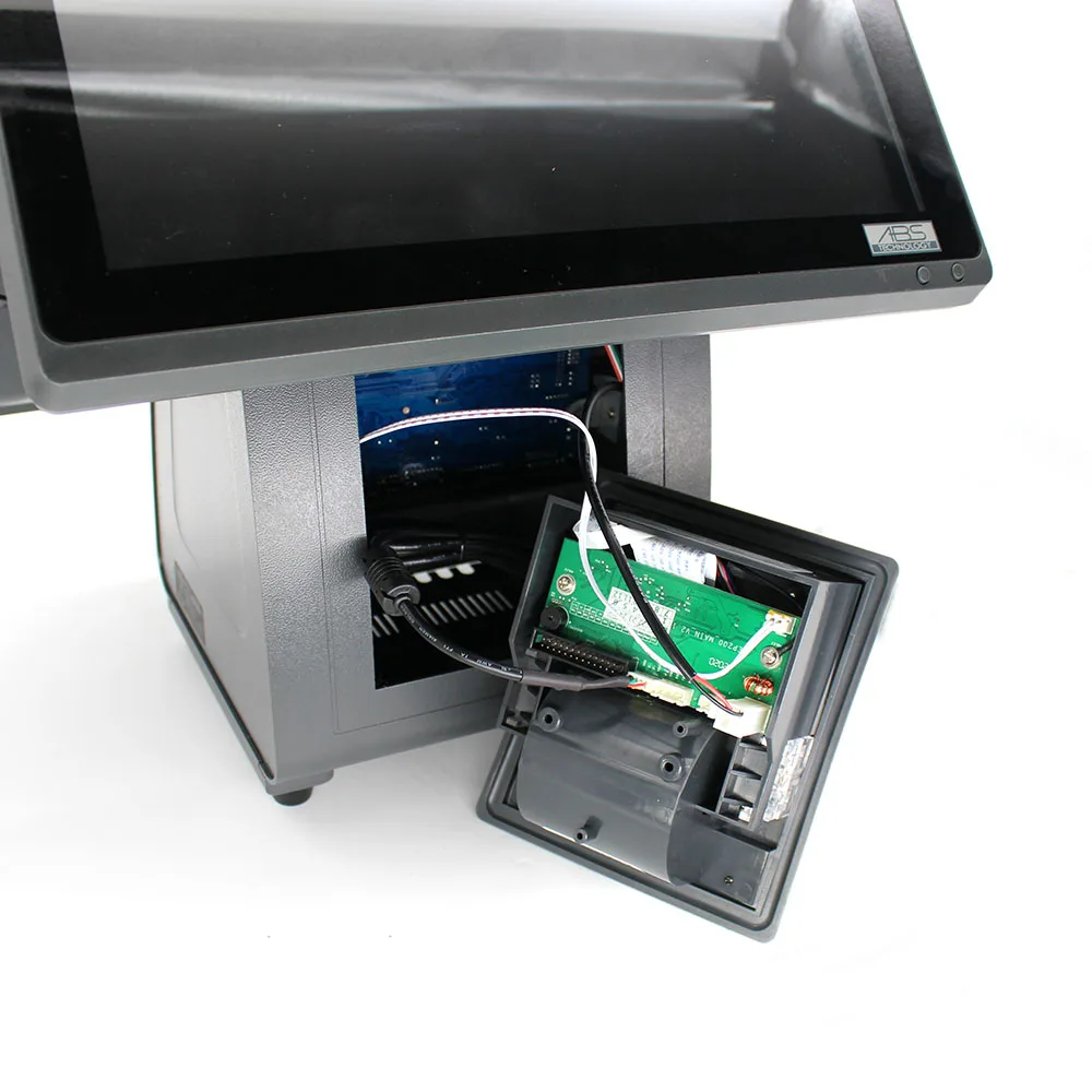Hot sales Pos Terminal With 80mm  Printer Windows 10 For Point Of Sale System Retail