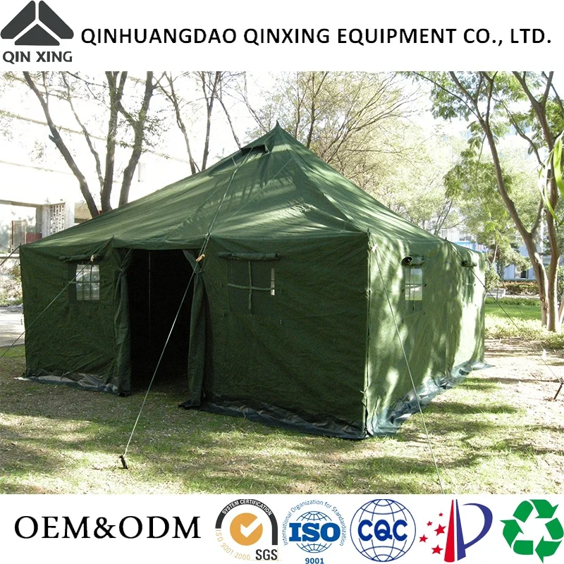 QinXing 10peoplewindproof tear-resistant large space waterproof camping outdoor tent canvas camping tent canvas winter tent