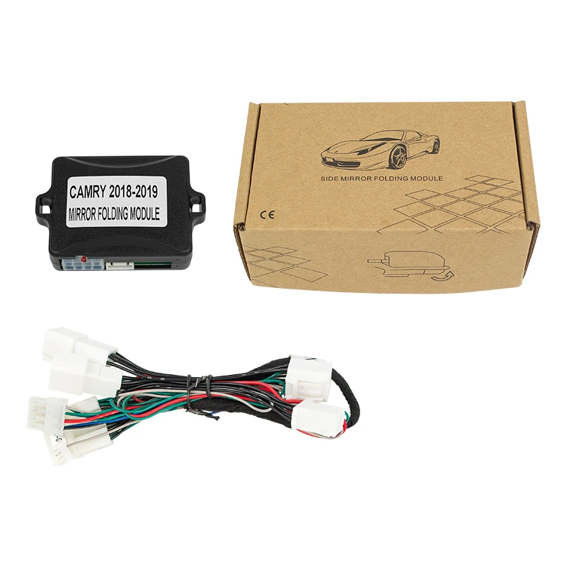 Auto Car Side Mirror Folding Kit For Camry 2018-2019 Wireless Module Closing/Opening Mirrors