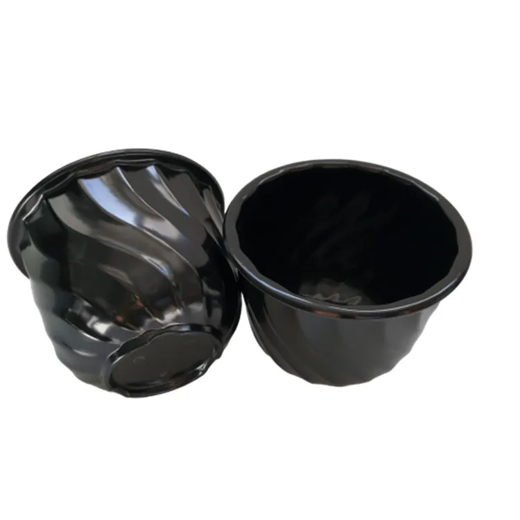 top openig17*13cm Height smooth surface durable new material unbreakable planter box  flowerpot