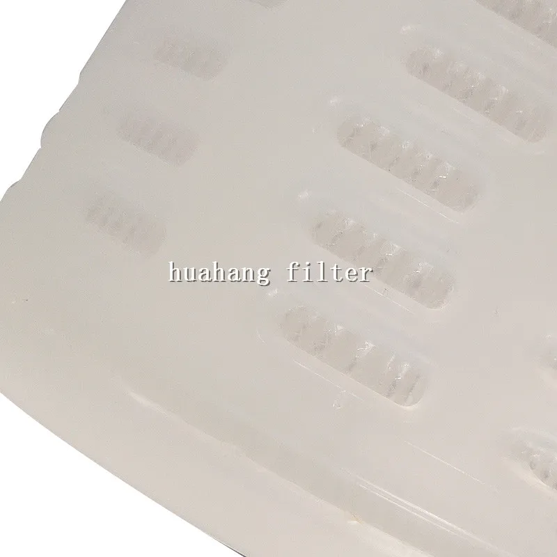 High flow water filter cartridge in RO treatment used for