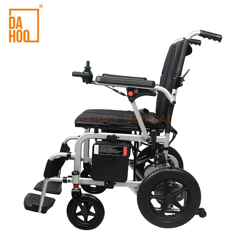 Wholesale Multifunction Smart Wheel Chair Foldable Electric Wheelchair With Easy Wireless Joystick Controller