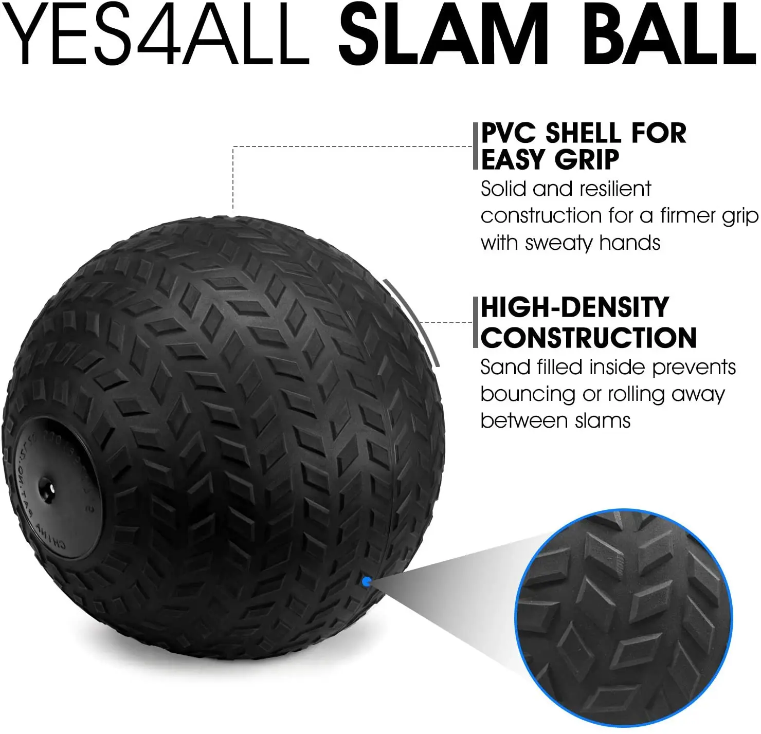 Slam Balls 10-40lbs for Strength and Crossfit Workout .Slam Medicine Ball