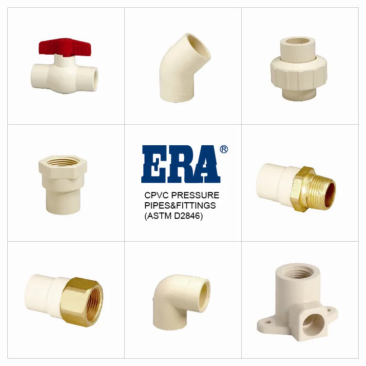 ERA Manufacturers Supply Cpvc Pipe Fittings Brass Threaded Female Elbow