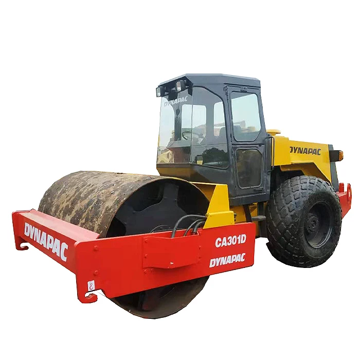 Used Dynapac Ca301D Road Roller Single Drum with cheap and good condition for top sale
