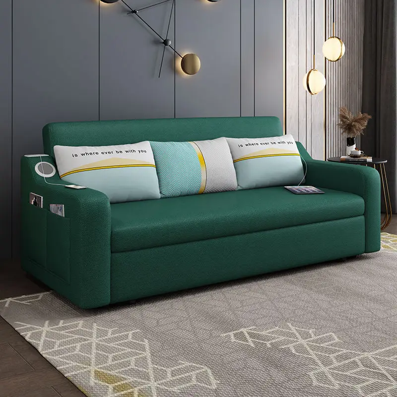 Sofa Bed with Foldable Storage, Multifunctional for Small Spaces
