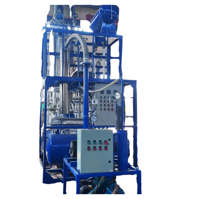 Distillation Equipment to Purify Waste Engine oil For Diesel Base Oil