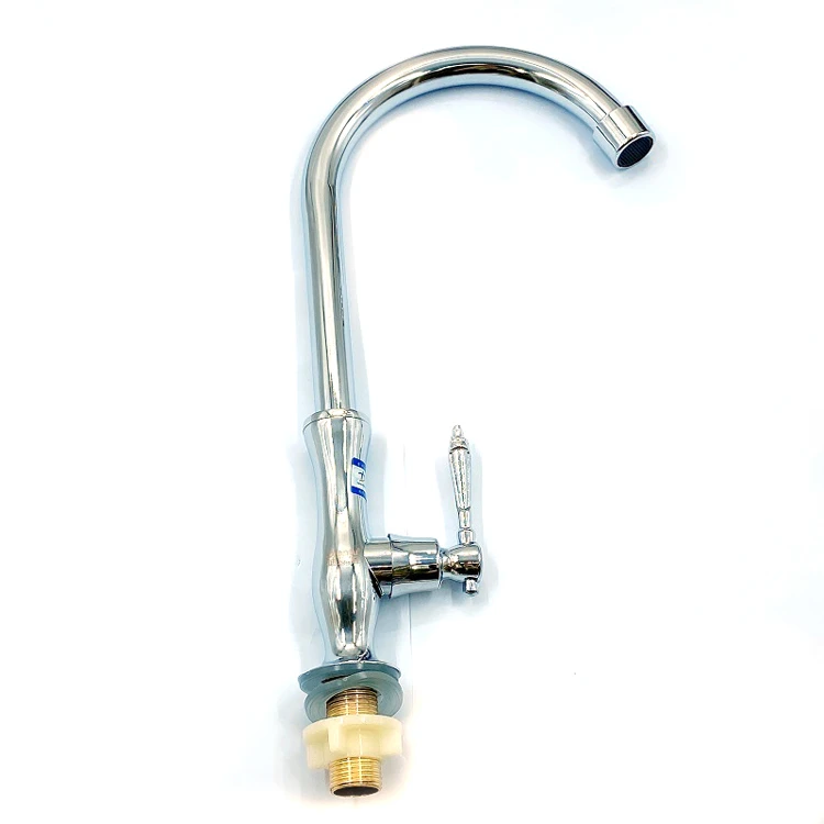 2021 Durable and Not Easy to Wear All-copper Valve Core Vase Single-cooled Alloy High Bend Faucet