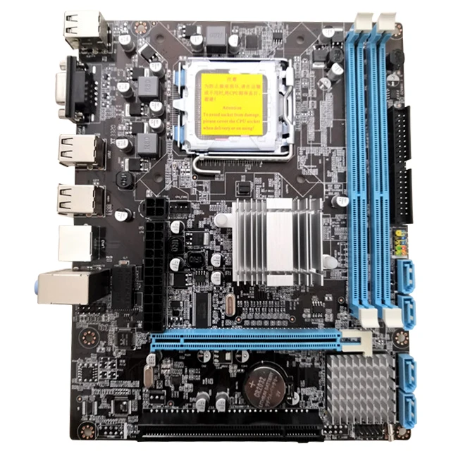JIESHUO SPOT Mainboard DDR3 Memory G41 Socket LGA775 Computer Motherboard