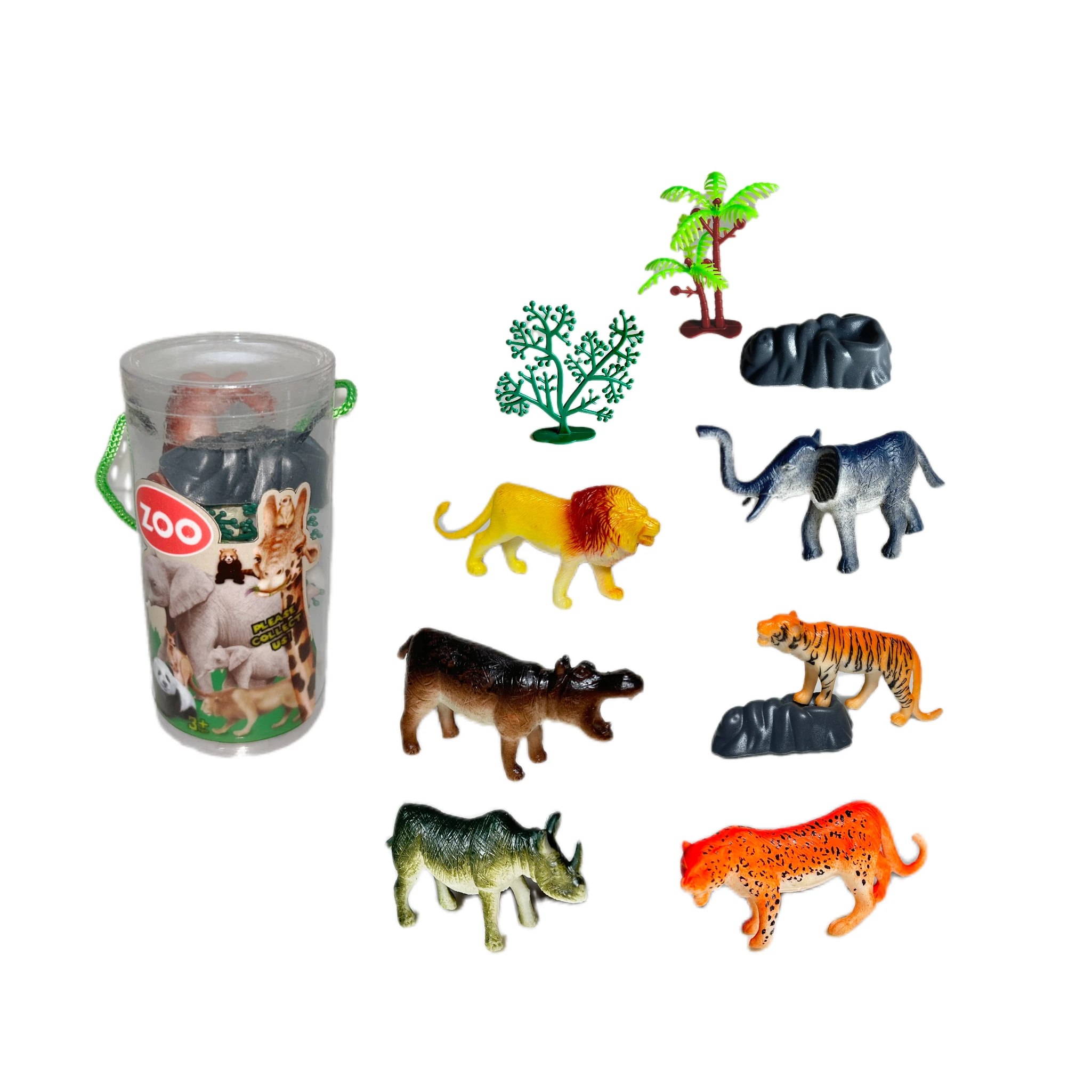 Wholesale New Hot Selling Mini Static Animal Model Wildlife Toys Plastic Animal World Educational Toys Best Gift For Kids Over 3