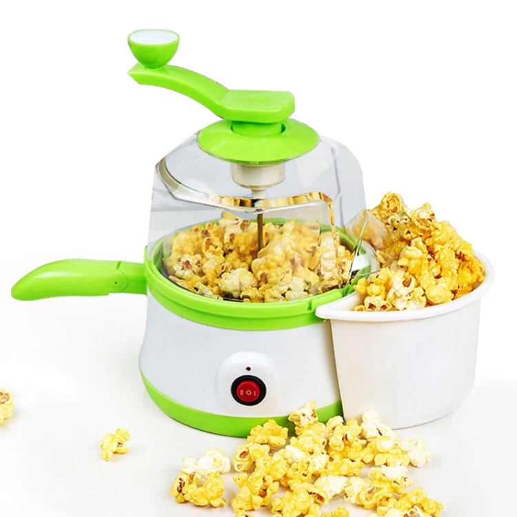
factory price mini electric cooking pot pop corn maker frying pan popcorn machines 