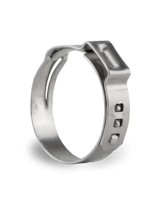 хомут ушной одинарный для шлангов 304 316 W1 W2W3W4W5