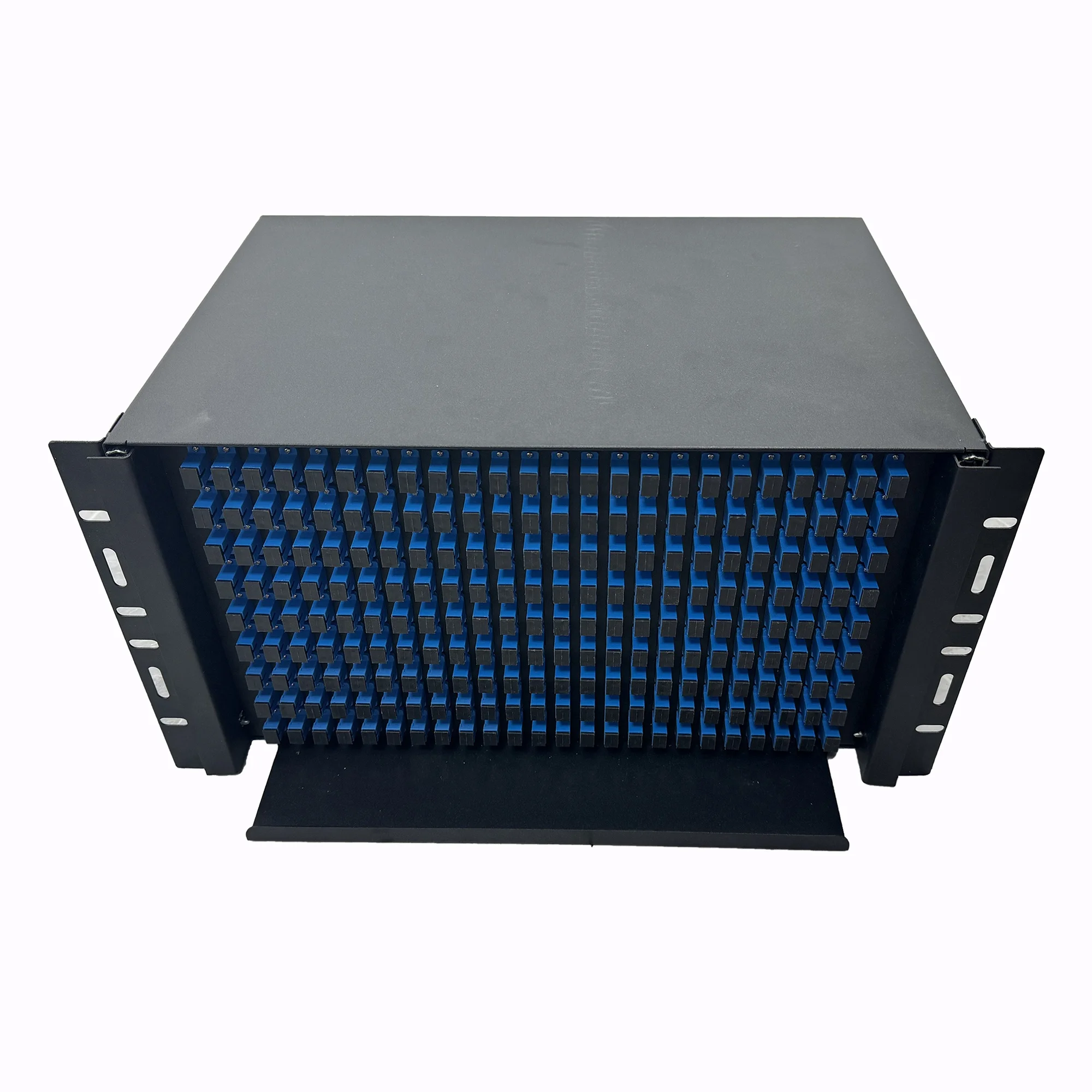19' 6U 216 Core Full-Load Drawer Type Rack Mounted Fiber Optic Patch Panel ODF Cabinet