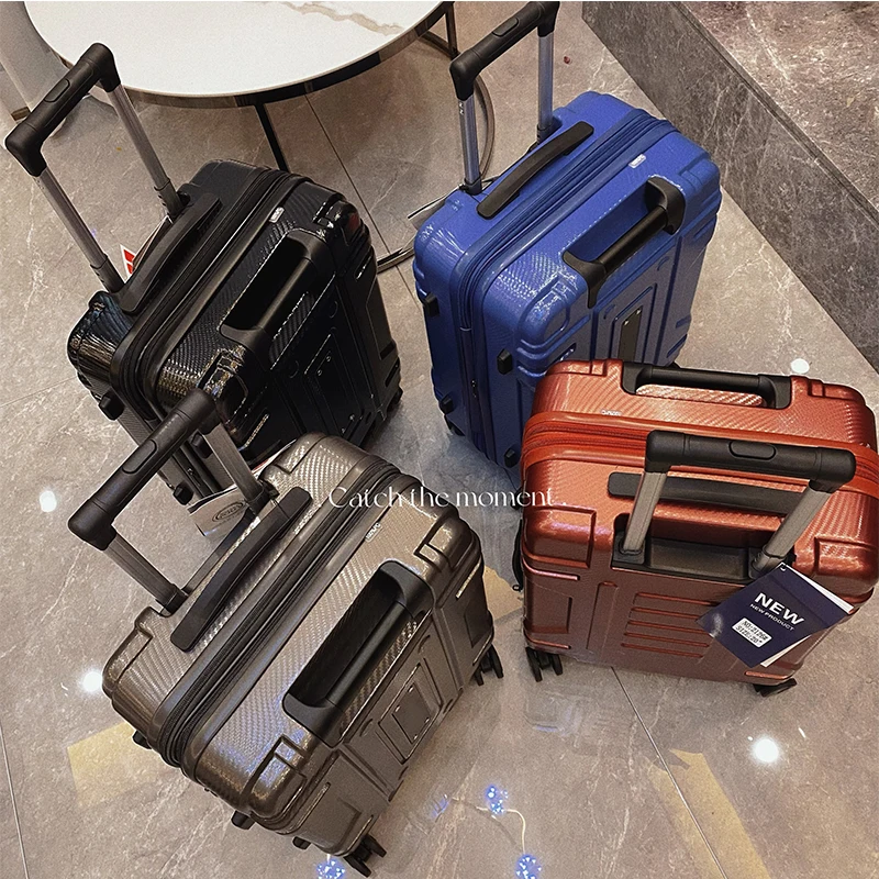 3 Pcs ABS material Silent Spinner Travelling Luggage Travel Bags Cabin Size Suitcase set Trolley Bags Sets Custom Luggage