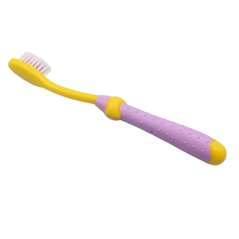JSM-308 Dentist high quality lovely Kid Teeth brush with Dots Protect Gums Sensitive