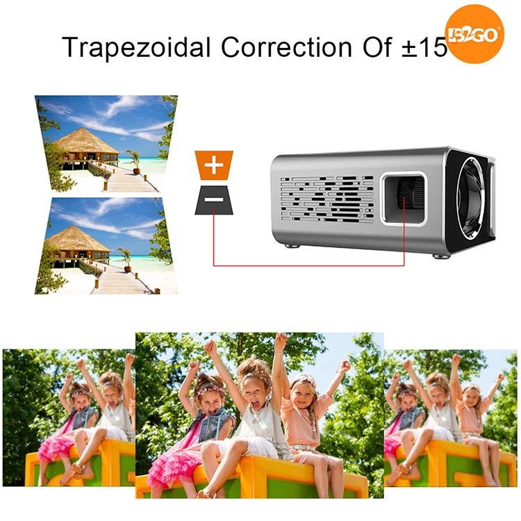 High Quality BX3-A projector phone mobile mirror cast for android LCD projector for entertainment education school