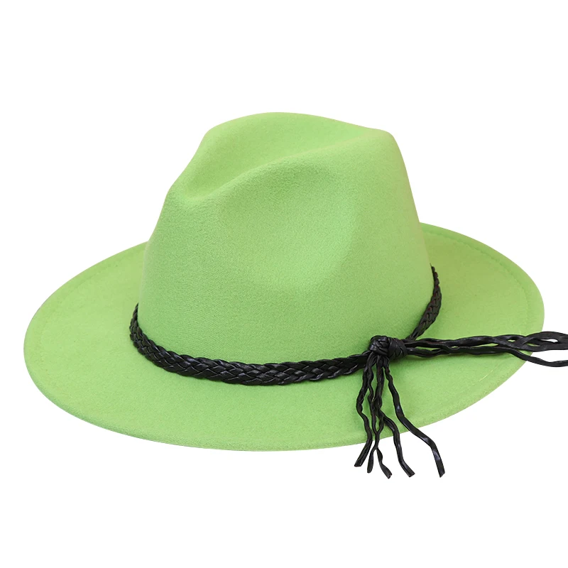 Двухцветная кожаная полоса с окантовкой, новинка, модные оптовые пользовательские шляпы, топы, шляпы