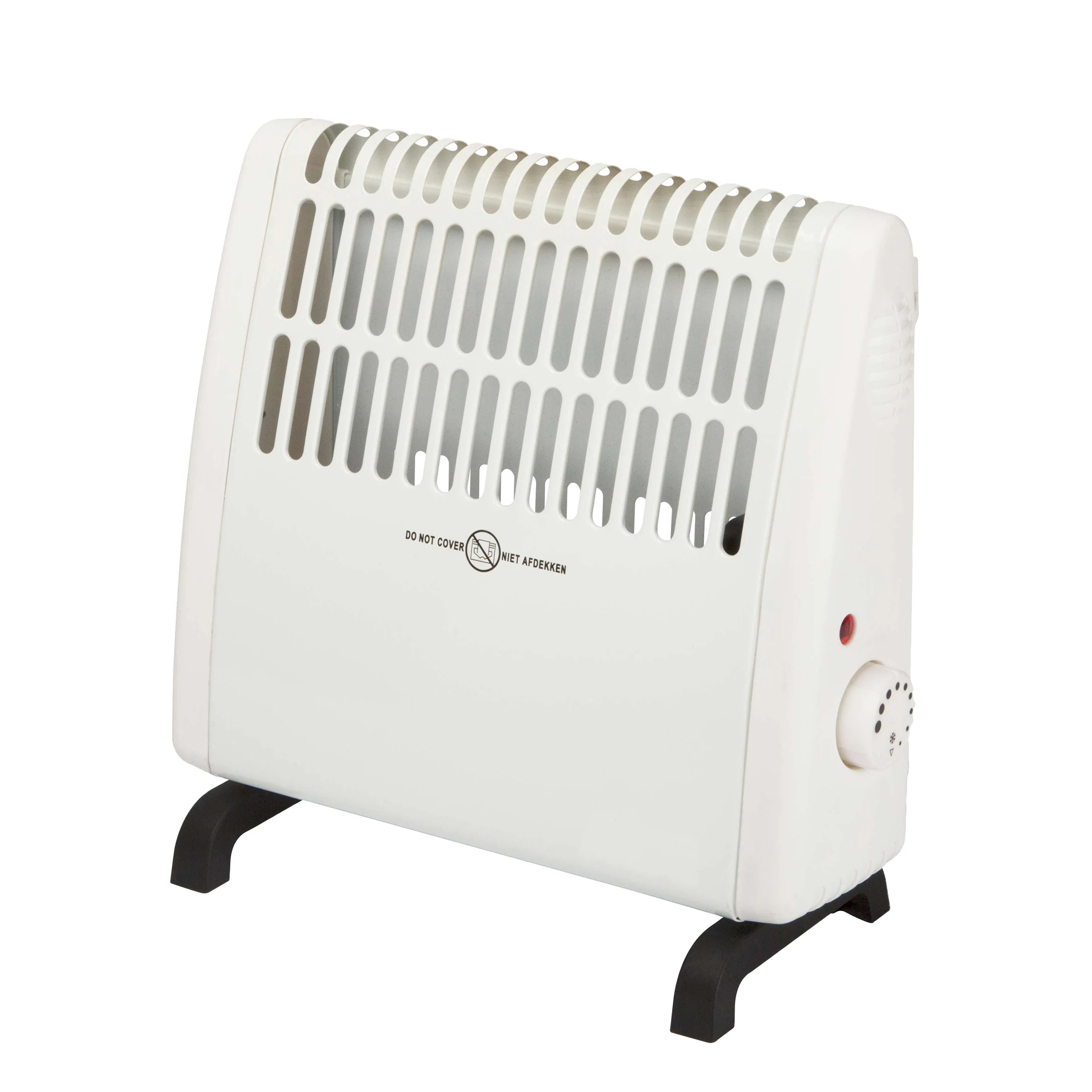 Household 500W Freestanding Frost Protector Convector Heater With Adjustable Thermostat