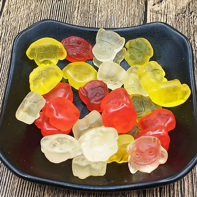 High quality custom automatic gummy gelatin candy production line machine