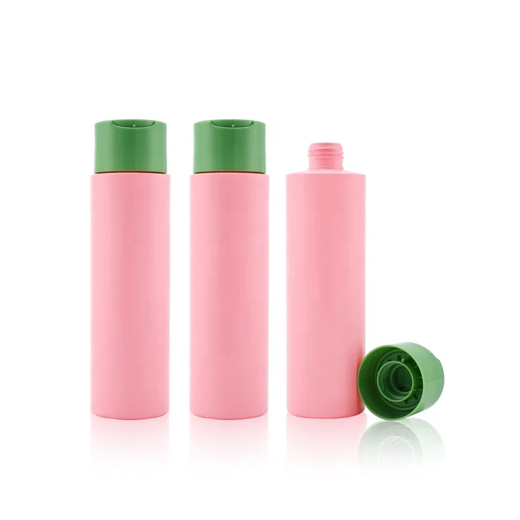 Eco Friendly Plastic Custom Cosmetic Lotion Liquid Soap Packaging Container Recycling Squeeze Shampoo Hair Body Wash Bottle