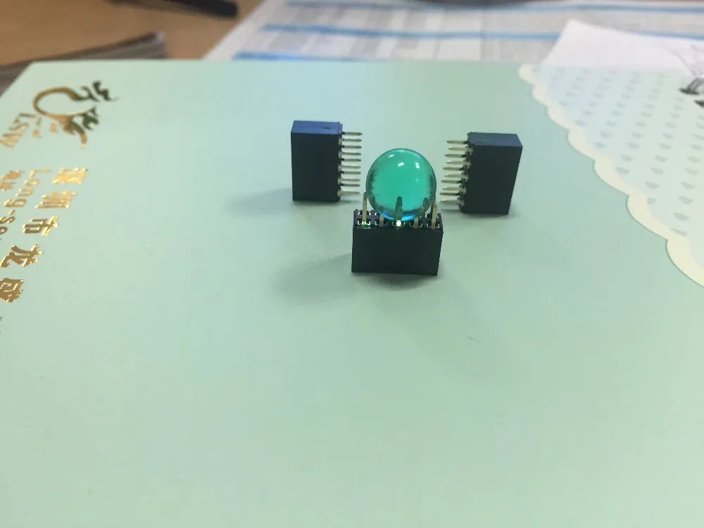 2.54mm pitch 5.0mm height bottom entry female header 3 pin connector