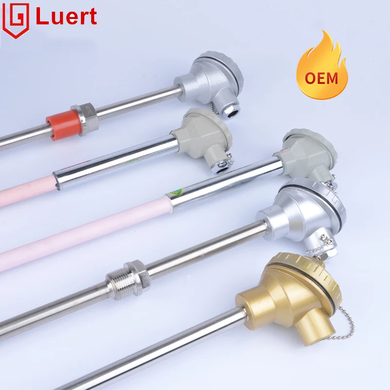 High Temperature B S R K Type Thermo Couple Platinum Rhodium Thermocouple
