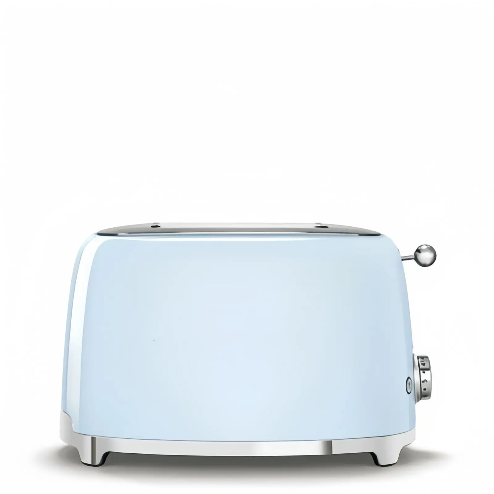Toaster 2 slice Cream Glossy 50_s Style Aesthetic_y