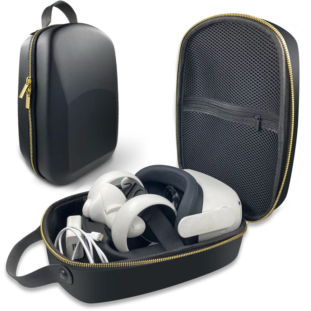 For Meta/Oculus Quest 2 Case EVA Storage Bag Travel Protective Portable Carrying Box For Meta/Oculus Quest 2 VR Accessories