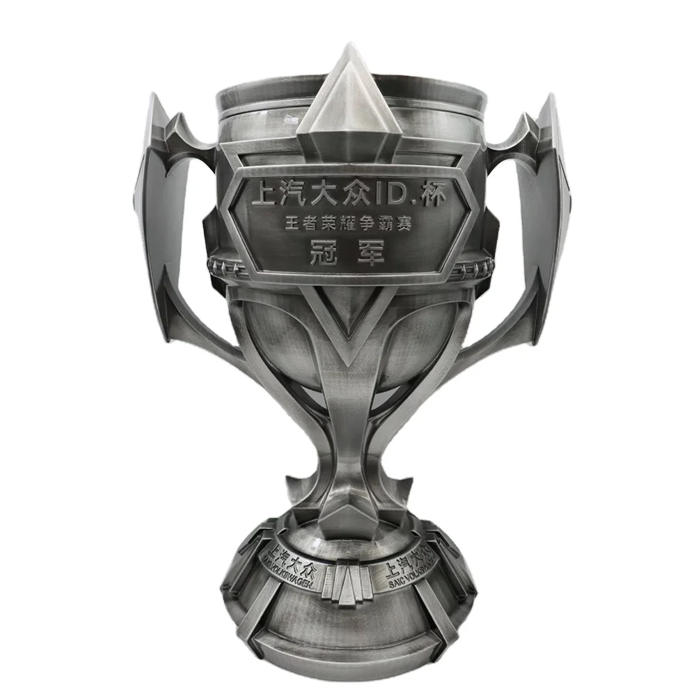 In stock big custom plastic trophy cup award medals plaques football basketball karate trophies for sports ceremony education