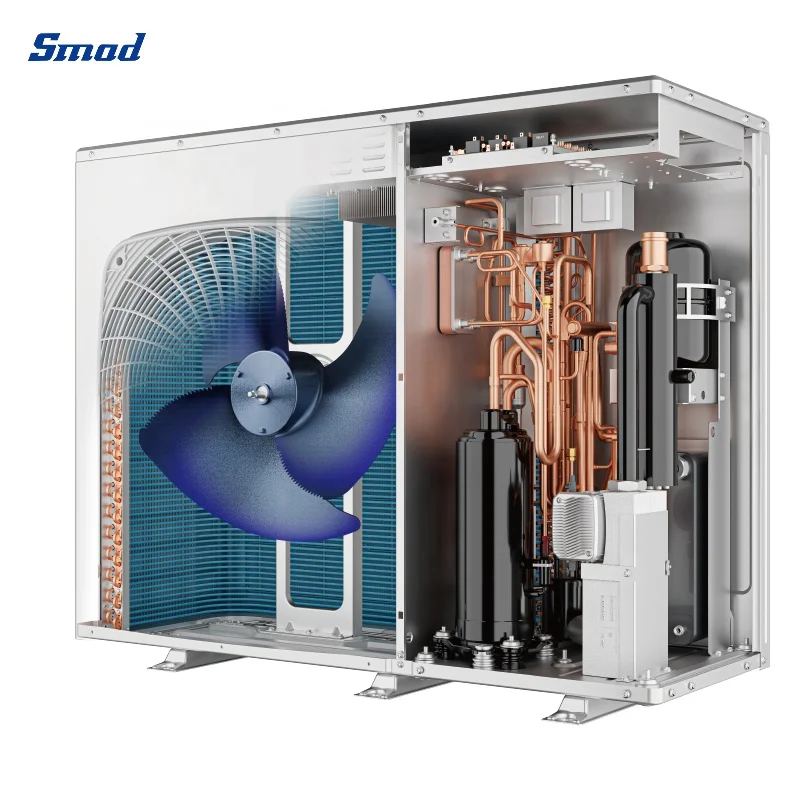 Commercial Air Source Con Heat Pump r290 Split Heating Heat Pump Full System EU Stock for Houses Canada