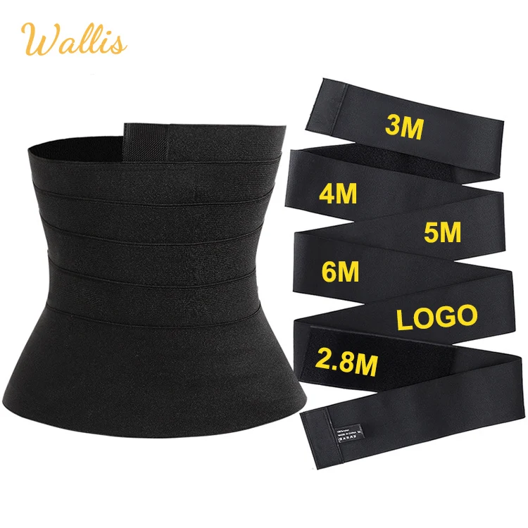 Женский утягивающий бандаж для похудения живота Корректирующее белье пояс корсет топ эластичные ленты обтягивающий живот тренажер талии