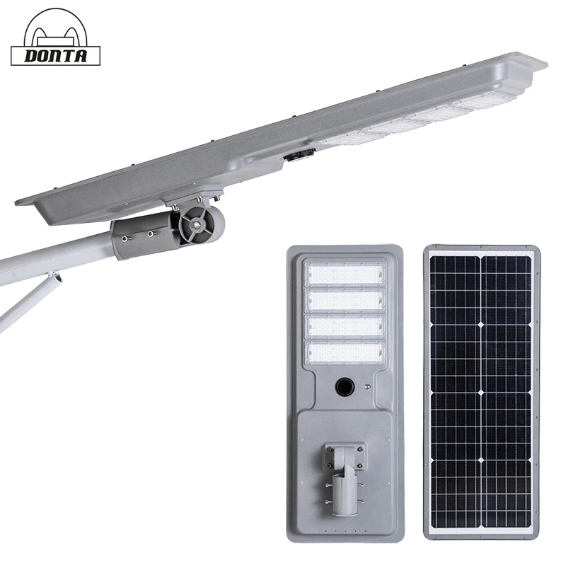 50W 80W 100W 8m solar street light system dusk to dawn integrated led solar lights outdoor street