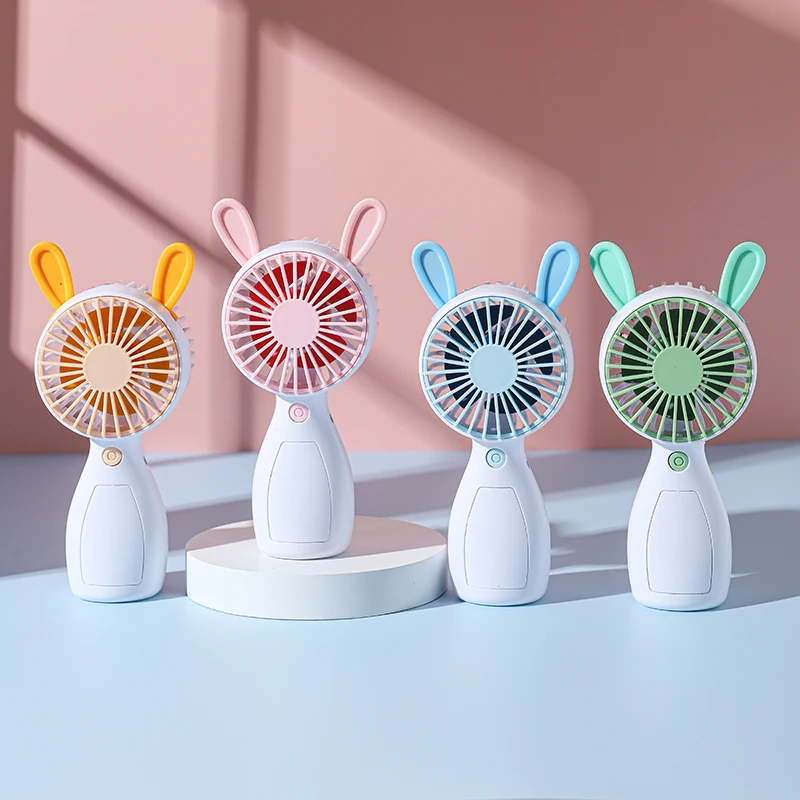 New Arrival Student Gift Cute Portable Hand Fan Outdoor Travel Battery Operated Usb Mini Handheld Pocket Fan