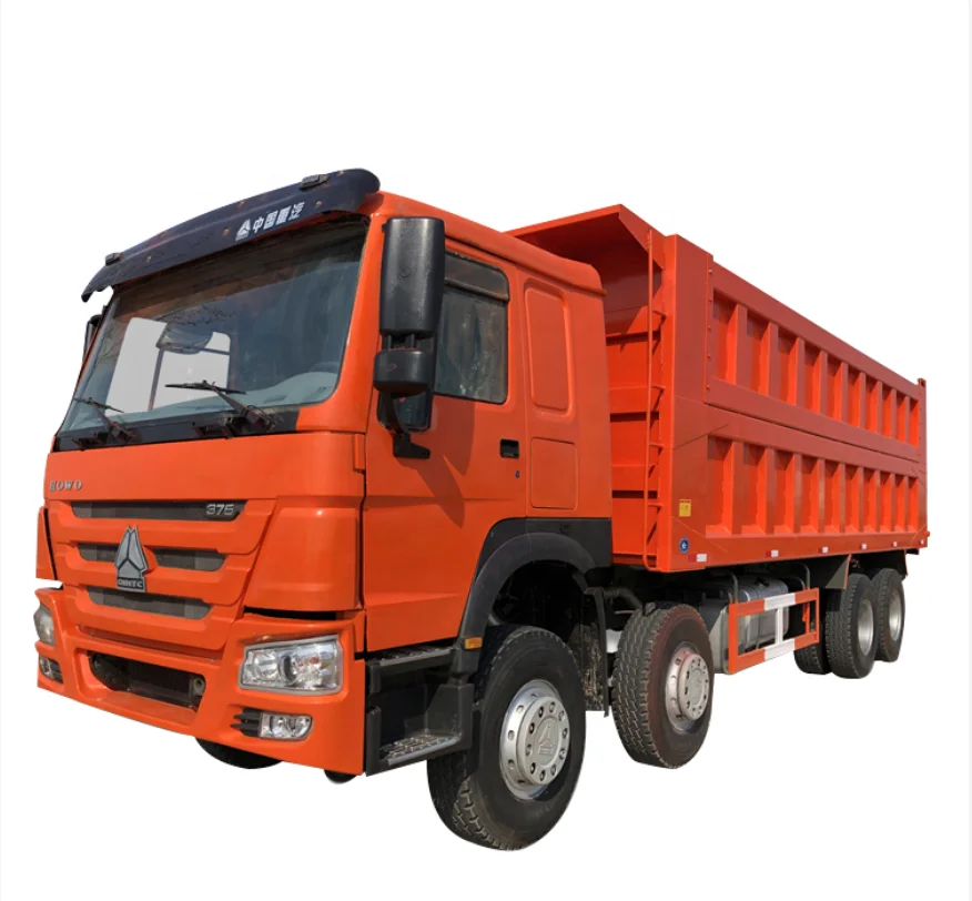 Низкая цена используется Китай тяжелый автомобиль Howo 8x4 28 CBM Емкость 12 колес самосвал б/у sinotruk
