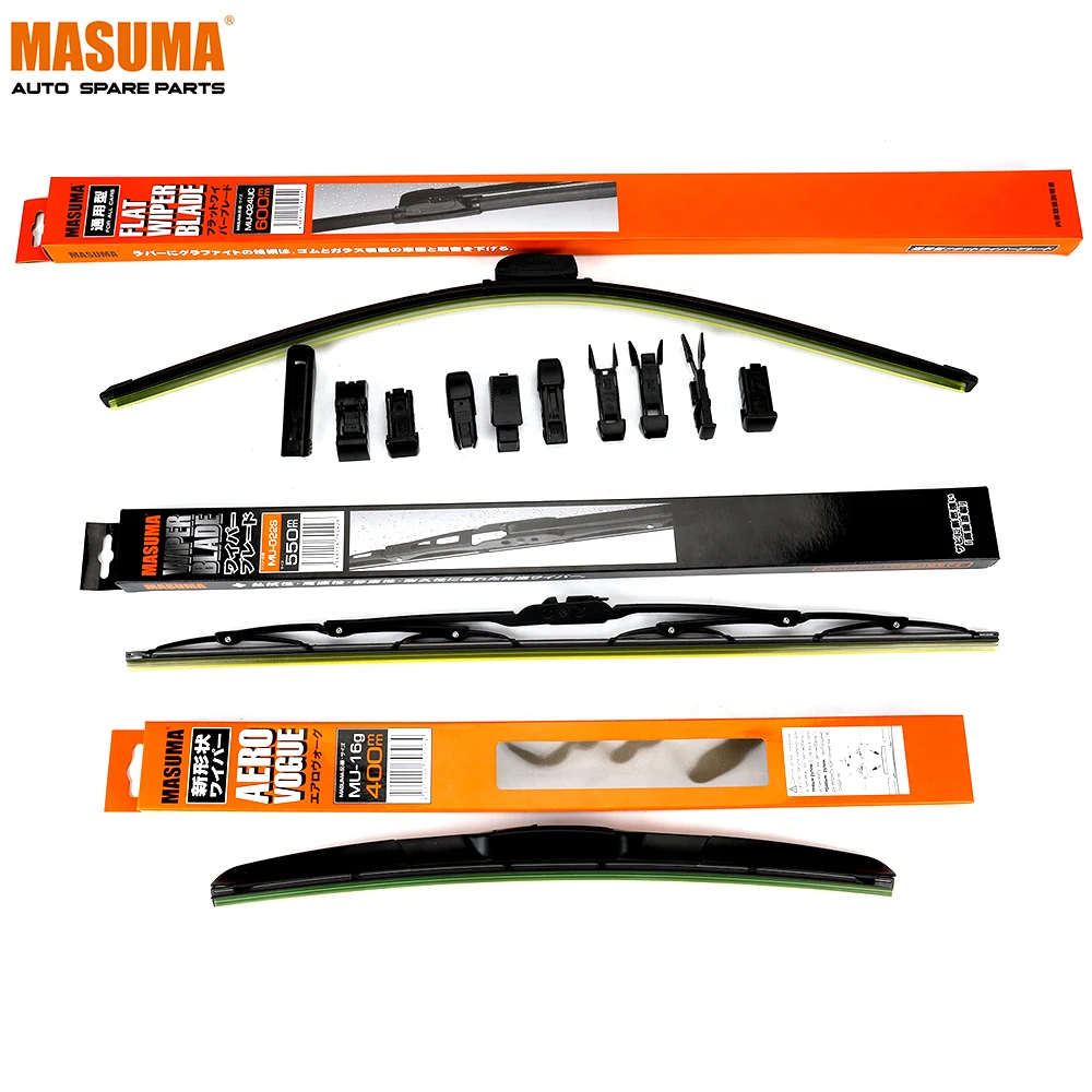 MU-020UC MASUMA Manufacturing Silicone Wiper Blade for Vehicles Accessories 20 Inch Japanese Car General Products 3 Days CN;GU