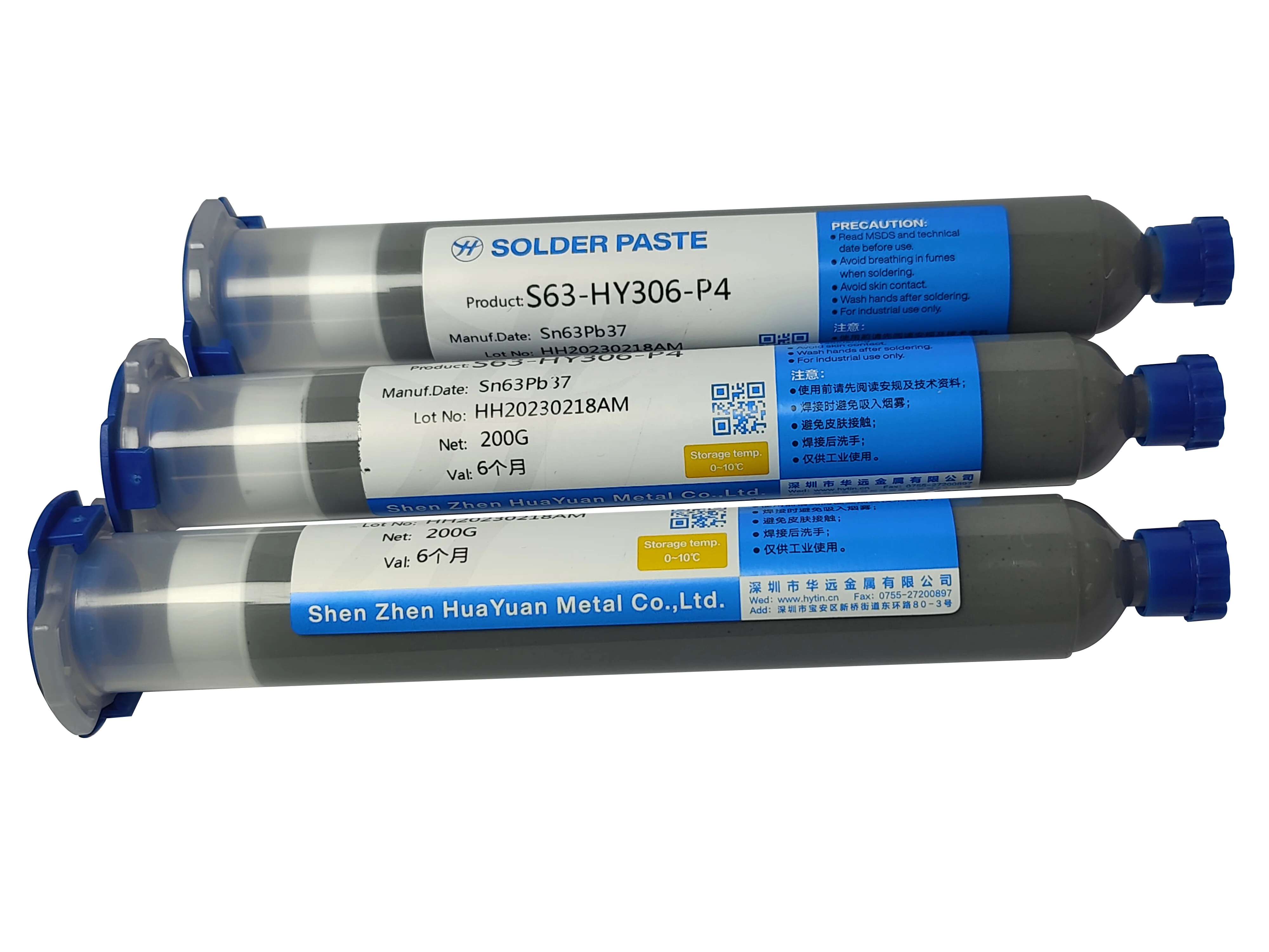 Паяльная паста Sn55 Pb45 SMT Оловянная паяльная HuaKe 500 г светодиодная печатная плата SMD для использования со свинцом из