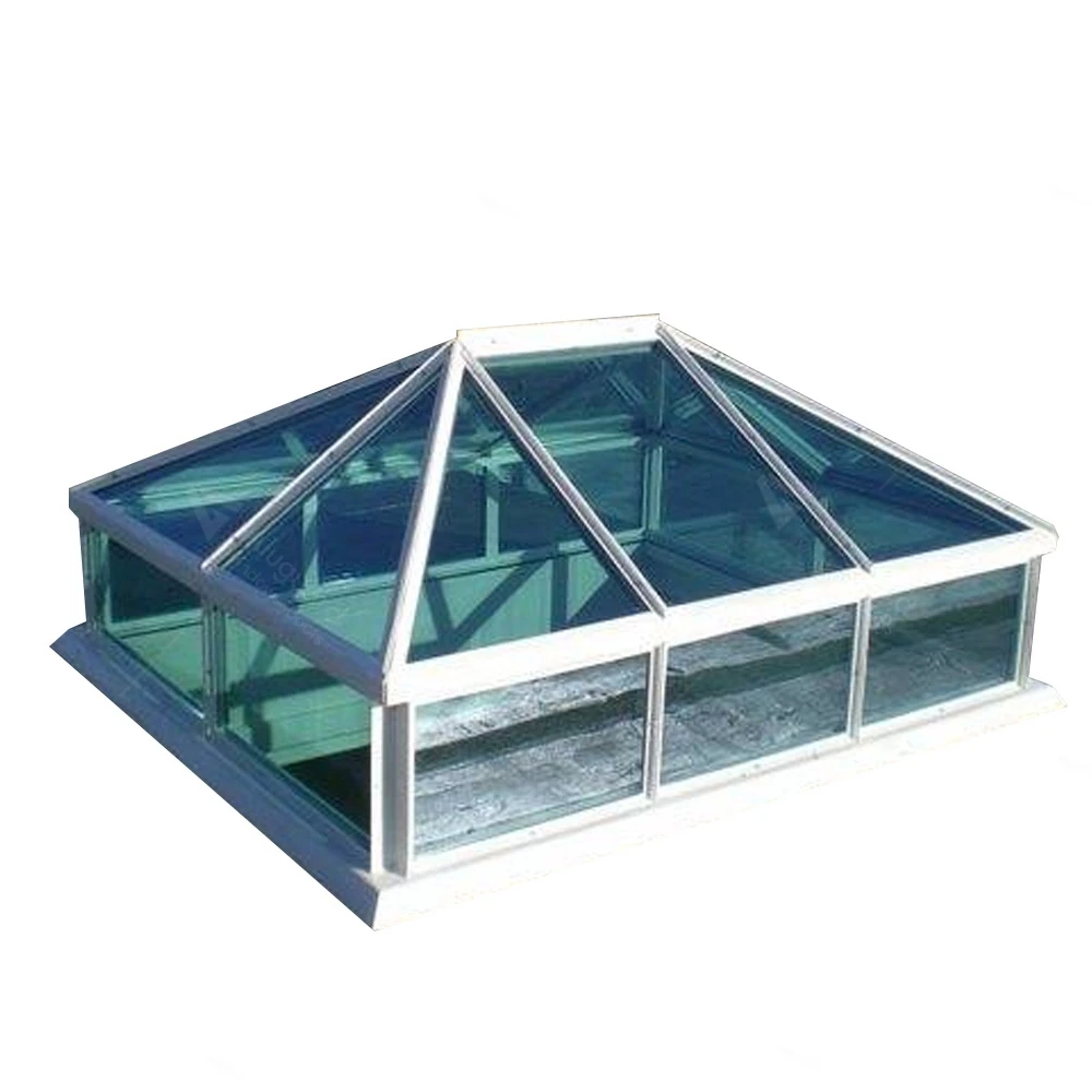 Miami aluminium glass roof windows / prefabricated windows and doors
