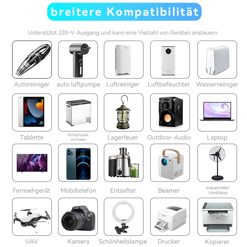 220V 110V Portable Power Station 1000W Solar Generator Portable Power Supply for Medical Emergency Preparedness