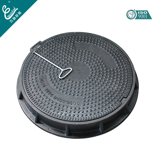 Customized High Standard And High Load Double Anti Theft Flip Type Composite Manhole Cover