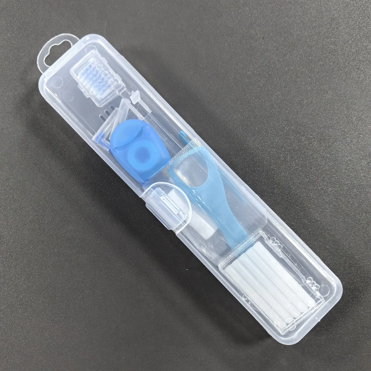 8 PCS Boxed Portable Orthodontic Care Kit Orthodontic Patient Kit Dental Ortho Oral Care Hygiene Kits for Orthodontic Patient