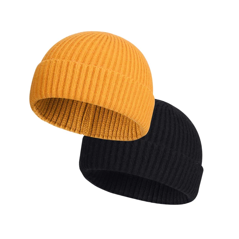 Swag Trawler Beanie Watch Hat Winter Warm Hats Cuff Short Custom Logo Women Men Acrylic Merino Wool Knit Fisherman Beanie